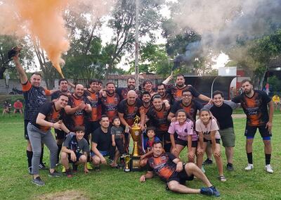 Los campeones de Ja'umina Fútbol Club.