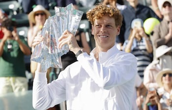 El italiano Jannik Sinner (24) conquistó este domingo el primer Masters 1.000 de Indian Wells de su carrera
