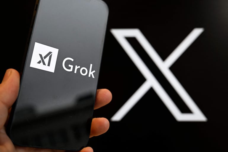 Logo de Grok.