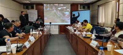 Entidades dependientes del Ministerio de Salud realizaron un sumulacro enfocado en la atención de emergencias por inundaciones.