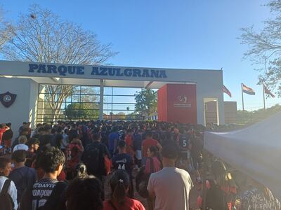 El Parque Azulgrana de la Ciudad de Ypané. (Foto: Redes Sociales)