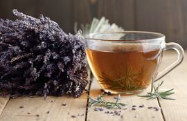 Té de lavanda.