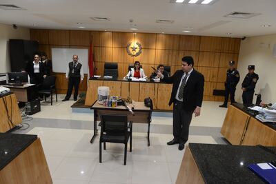 Las evidencias incautadas fueron reconocidas por el jefe policial Agustín Sánchez vía telemática.