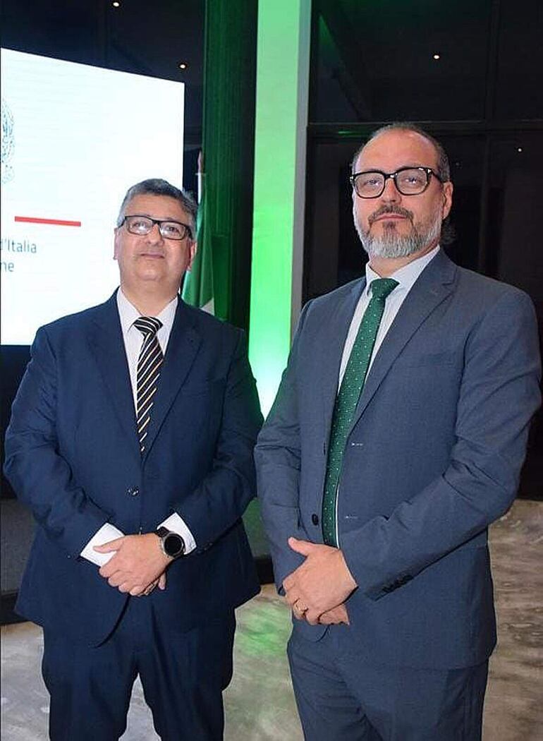 Luis Fracchia y Marco Dalla Fontana.