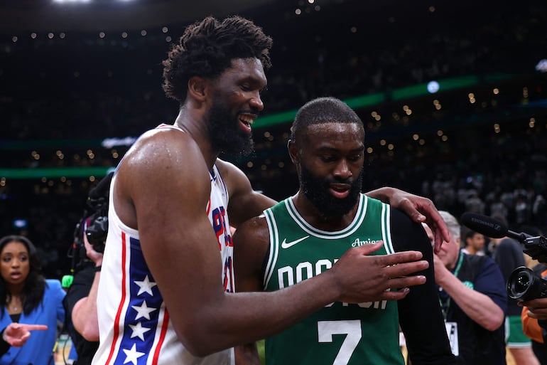 Los 76ers rompen su maldición con los Celtics