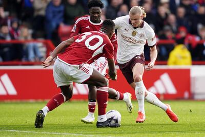 Manchester City derrotó al Nottingham Forest