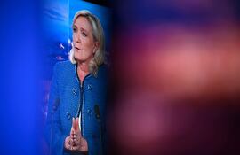 La líder de la ultraderecha francesa Marine Le Pen.