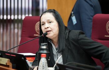 Yolanda Paredes, de Cruzada Nacional, autora del proyecto de control de los gastos sociales.