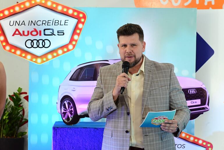 Diego Chamorro, gerente de Marketing de Bristol, detalló la mecánica de participación.