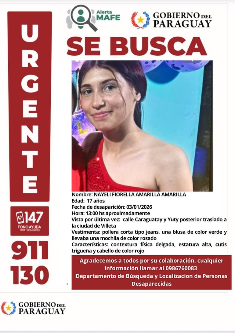 Policía nacional desaparecidos