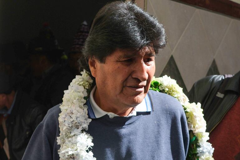 Evo Morales, expresidente de Bolivia (2006-2019).