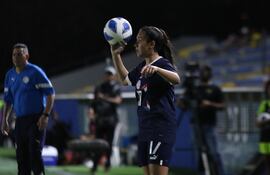 Deisy Ojeda, futbolista del Querétaro de México y de la selección paraguaya.