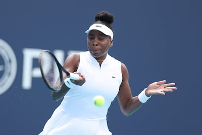 La veterana Venus Williams no conoce de victorias en la temporadas.