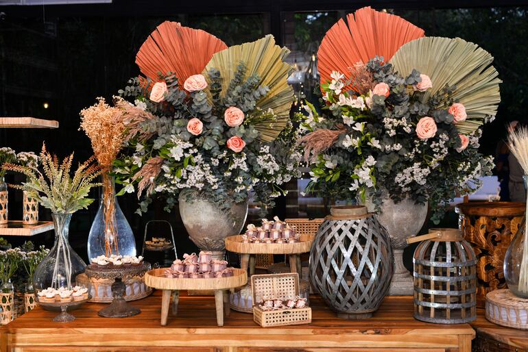 La mesa de dulces fue de De la Casa Pederzani.