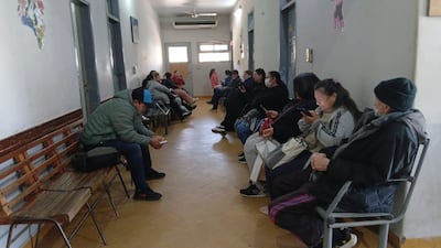 Los pacientes del IPS San Antonio reclaman la provisión de medicamentos.