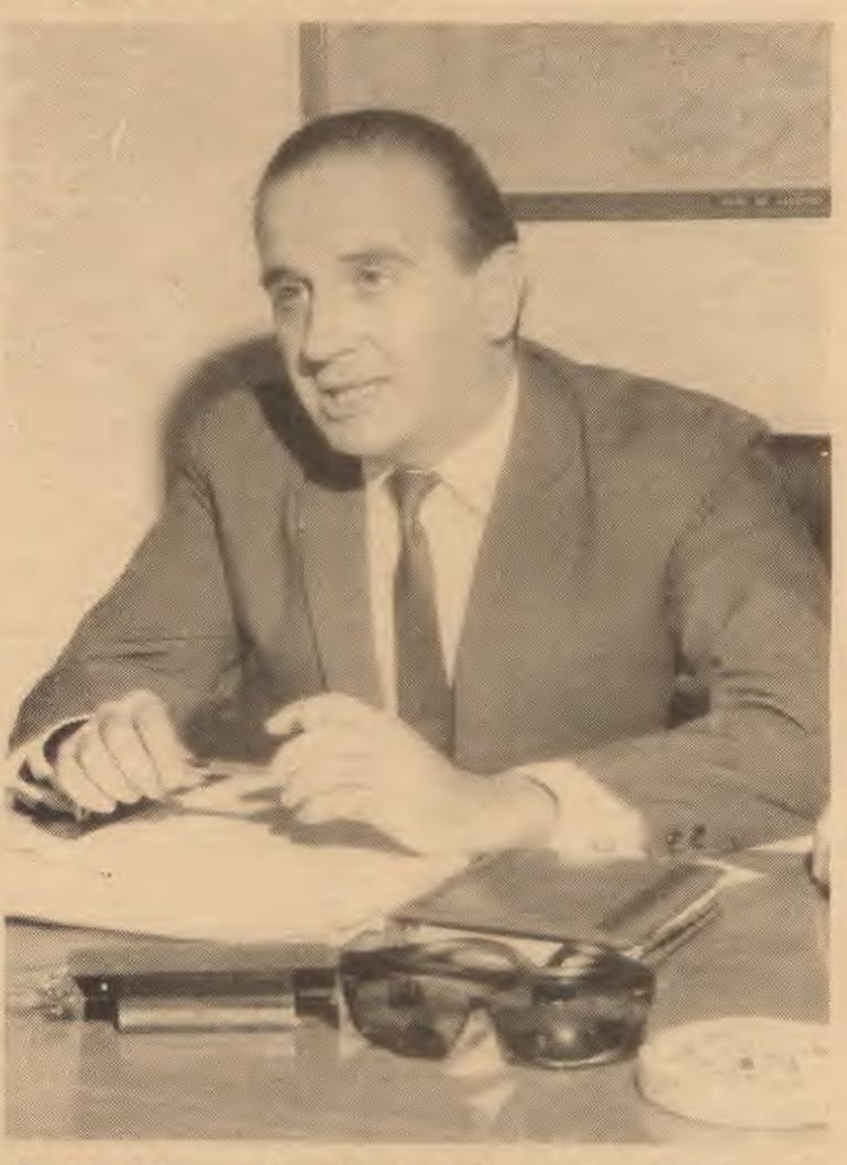 Gustavo Gramont en tiempos en que incursionaba en la televisión.