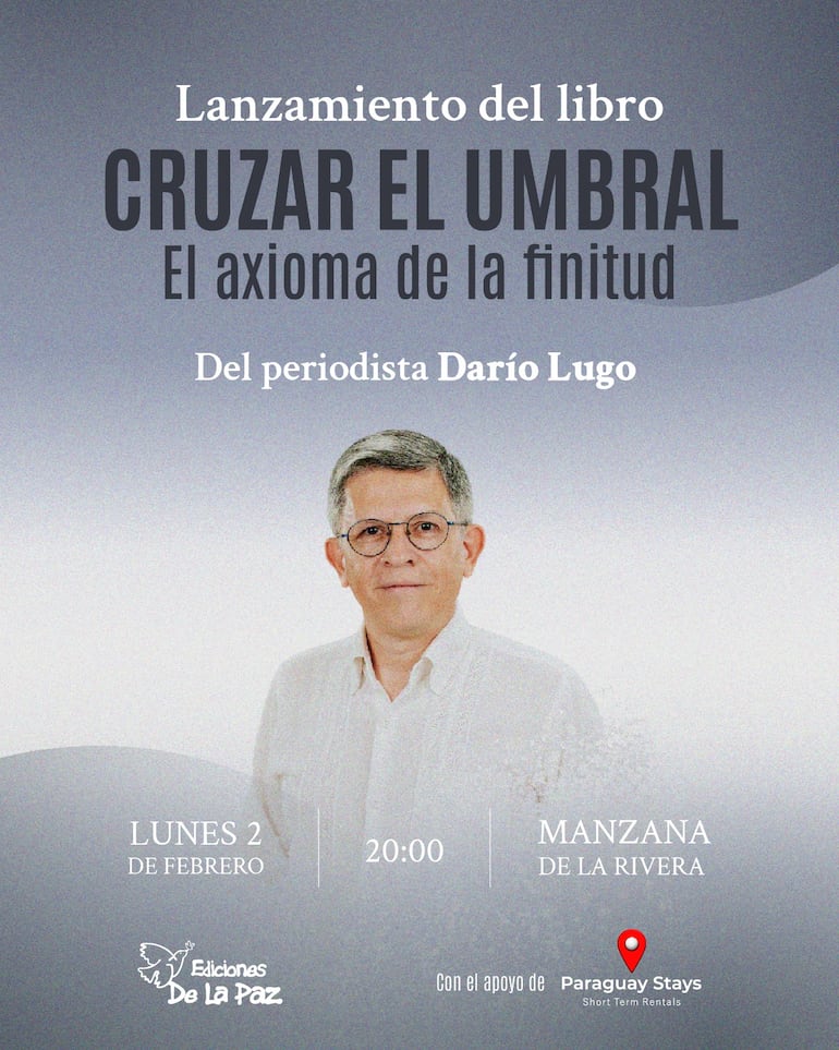 Darío Lugo presenta su libro de ensayos.