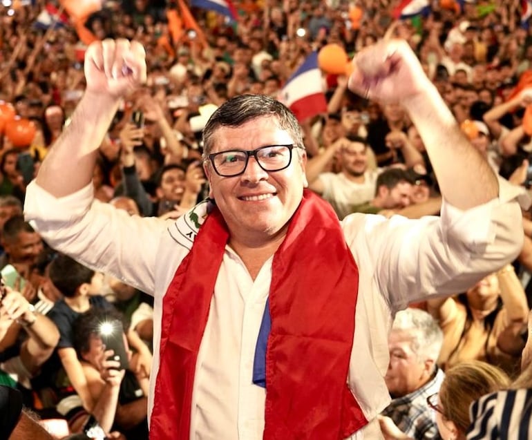 Dani Pereira Mujica, intendente electo de Ciudad del Este.