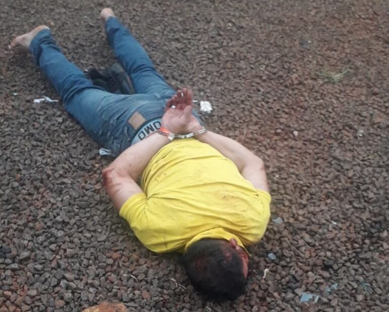 Francisco Caballero Palacios quedó aprehendido tras el accidente. 