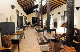 El museo donde se guarda los vestigios de la Guerra de la Triple Alianza (1864–1870).