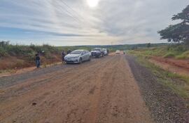 Lugar donde fue asesinado un líder indígena, en Ybyrarobaná, Canindeyú, mientras otro fue gravemente herido.