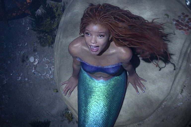 La sirenita película Halle Bailey