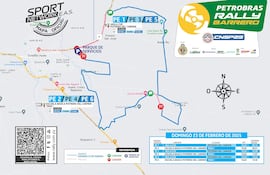 Mapa Oficial del Super Prime de Barrero Grande.