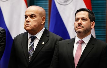 Basilio Núñez y Raúl Latorre, presidentes del Senado y Diputados.