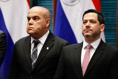 Basilio Núñez y Raúl Latorre, presidentes del Senado y Diputados.