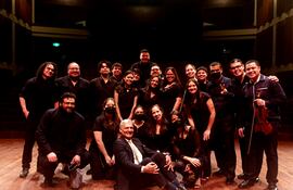 La Orquesta del Instituto Superior de Bellas Artes (ISBA) se presentará este martes en la Manzana de la Rivera.