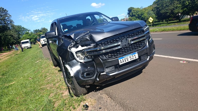 Peatona muere arrollada al intentar cruzar la ruta PY02 en Caaguazú