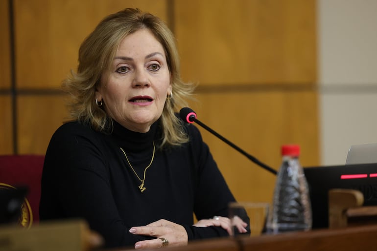 María José Argaña. foto gent. Senado