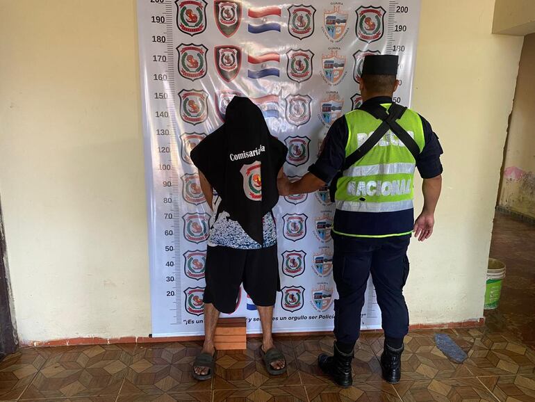 El hombre se encuentra a disposición del Ministerio Público.