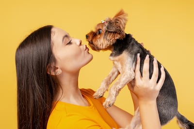 Amor por la mascota.