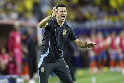 Lionel Scaloni, seleccionador de Argentina