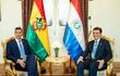 El presidente Santiago Peña mantuvo una reunión bilateral con Rodrigo Paz, el nuevo presidente de Bolivia.