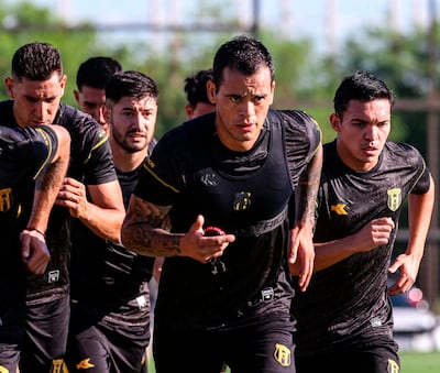 William Mendieta encabeza el lote de jugadores aurinegros en la pretemporada.