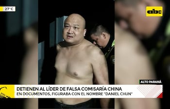 Video: Atraparon a chino que montó una “comisaría” para extorsionar