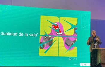 José Daniel Nasta, chairman de Texo, disertó sobre “Enmarcarse: Una visión actualizada de la comunicación”.