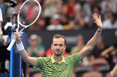 Daniil Medvedev derrotó en dos mangas a Frances Tiafoe para acceder a los cuartos de final del torneo de Brisbane, Australia.