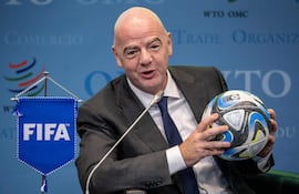 El cada vez más resistido Giovanni Vincenzo Infantino (56 años) preside la FIFA desde el 26 de febrero de 2016.