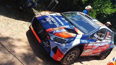 Fau Zaldívar se consagró campeón del Nacional de Rally