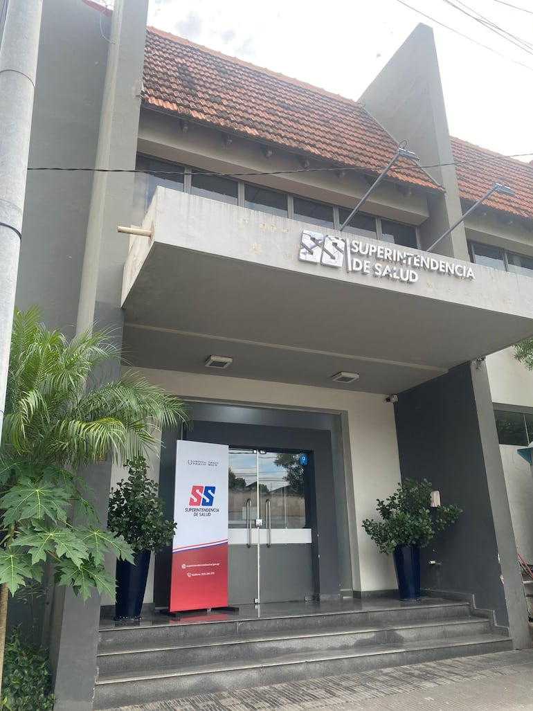 Fachada de la Superintendencia de Salud