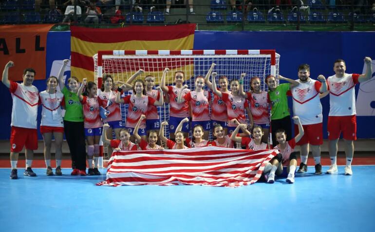 Las chiquitas de la U12 de San Lorenzo fueron las mejores de su categoría.