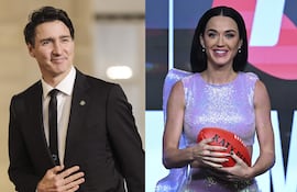 Una cena en Montreal (Canadá) entre Justin Trudeau y Katy Perry ha desatado especulaciones sobre una supuesta relación romántica tras la reciente ruptura sentimental de la artista estadounidense. (EFE/ Teresa Suarez / James Ross)