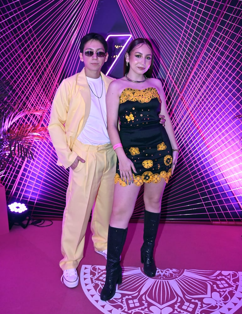 Álvaro Gahete y Jazmín del Paraguay.