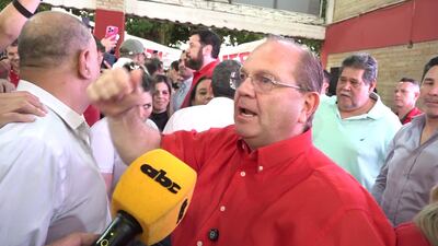 Camilo Pérez oficializa su precandidatura a la intendencia de Asunción