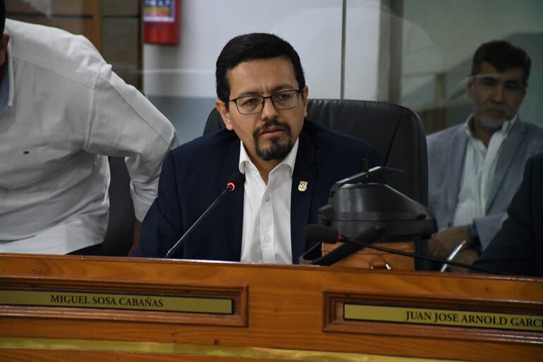 Miguel Sosa (ANR-HC), concejal de Asunción.