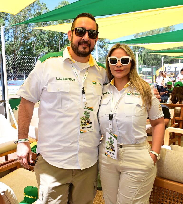 Alexis Aguilera y Daisy Fernández. 