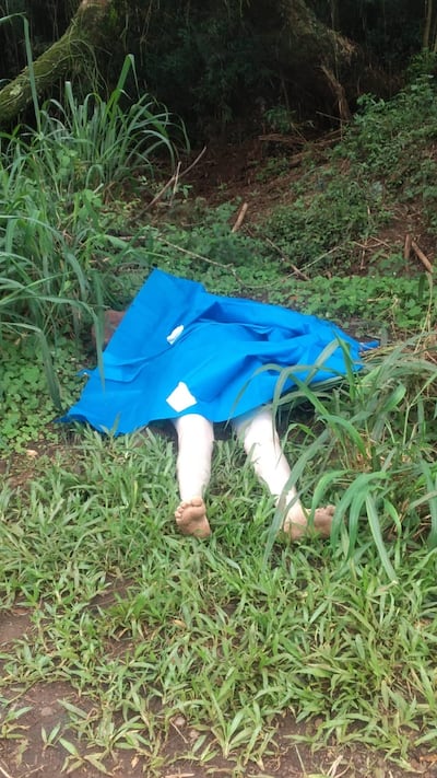 Cadáver hallado en Cambyretá.